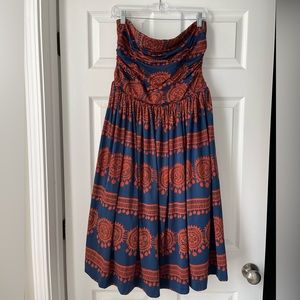 Anthropologie Girls from Savoy Medallion Dress - Size XL